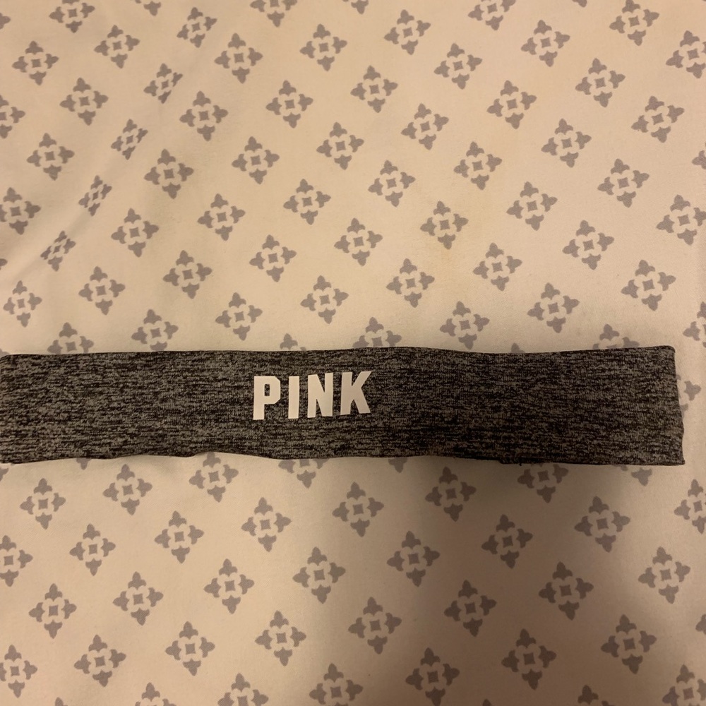 Gray PINK headband